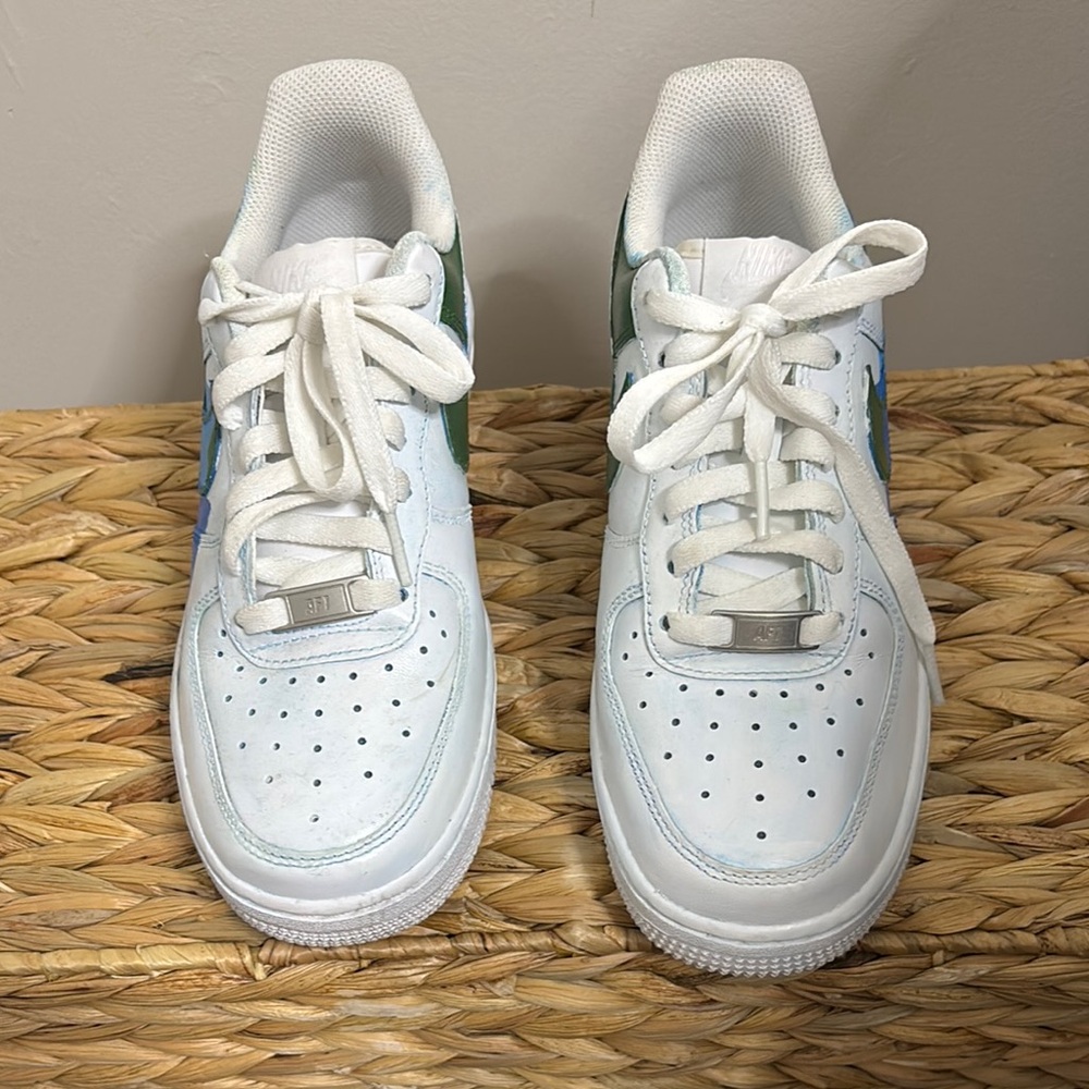 Custom painted Air Force Ones